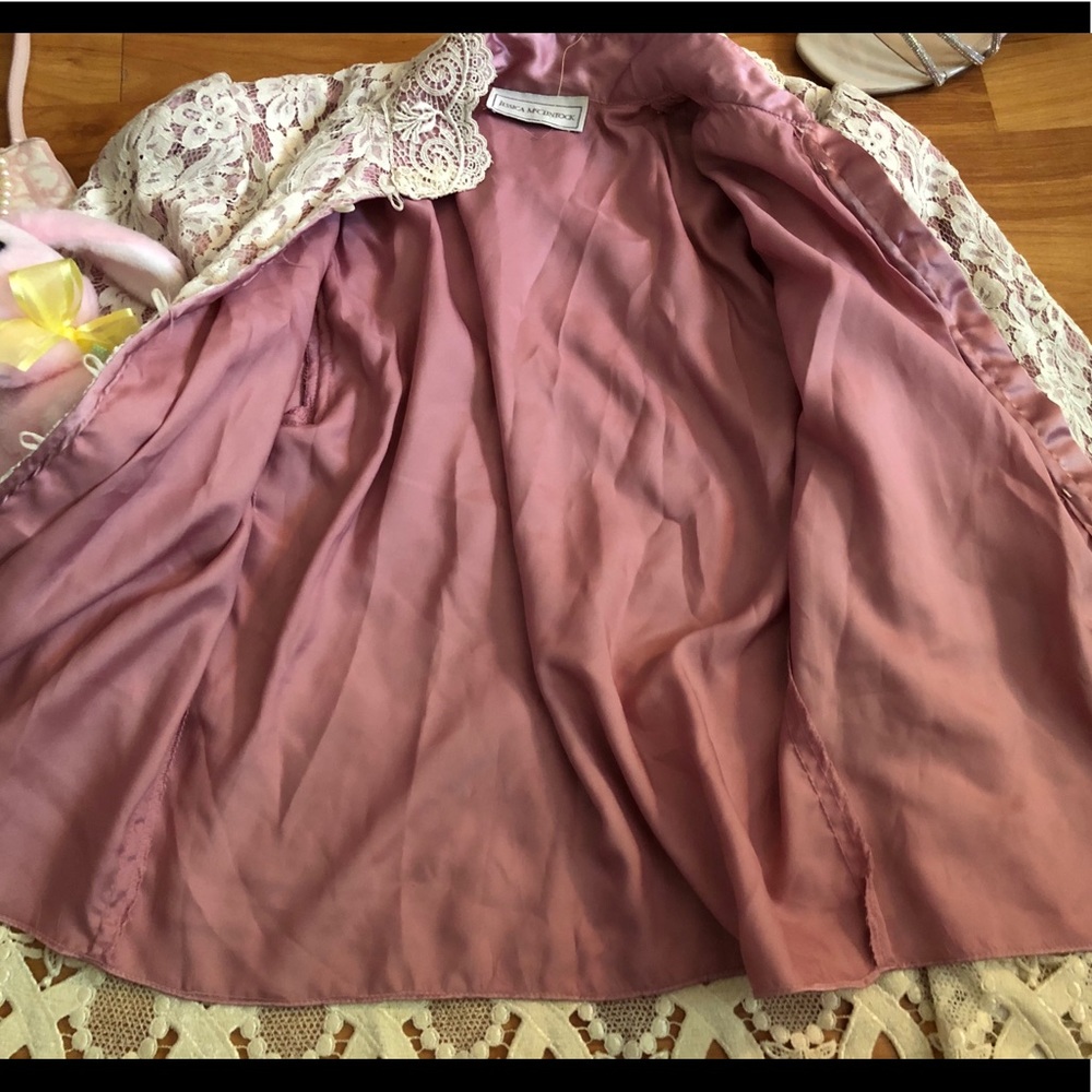 Vintage Authentic Gunne Sax Lace jacket Cardigan - Picture 6 of 7